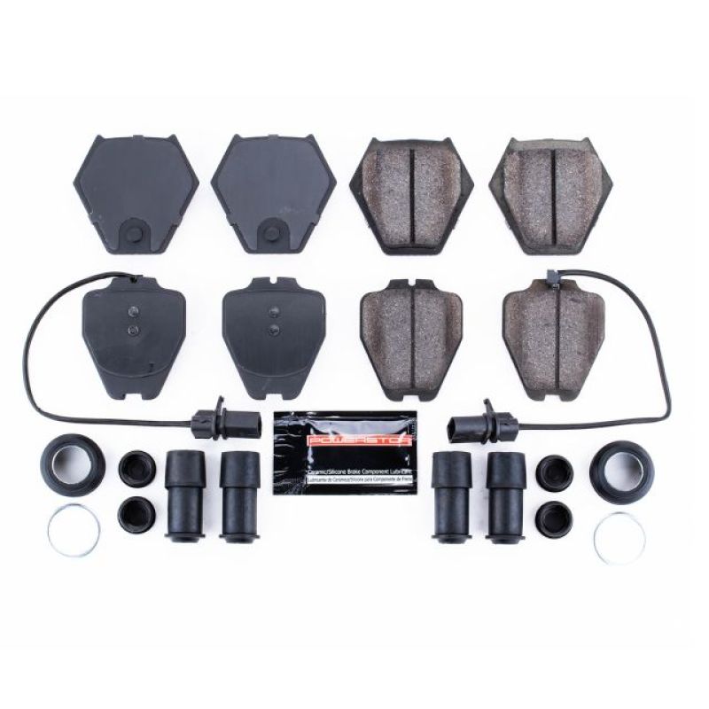 PSB Z23 Evolution Brake Pads - Power Stop 00-01 Audi A6 Quattro Front Z23 Evolution Sport Brake Pads w/Hardware