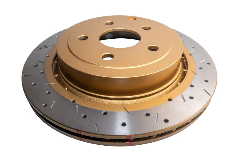 DBA 4000 Slot&Drill Rotors - DBA 09 Pontiac G8 V8 6.0L Rear Drilled & Slotted 4000 Series Rotor