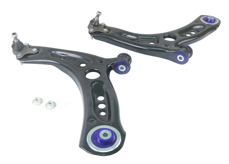 SPR Control Arms - Front - SuperPro 2015 Volkswagen Golf Rear Base Front Control Arm Lower Assembly Kit (Add. Positive Caster)