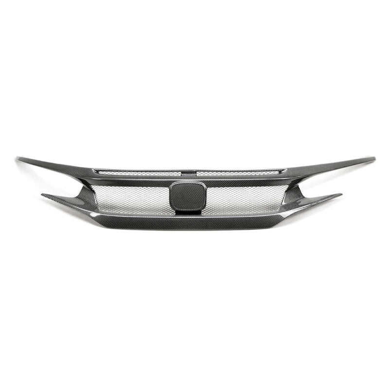 SEI Grilles - Seibon 17-18 Honda Civic Type R CV-Style Carbon Fiber Front Grill