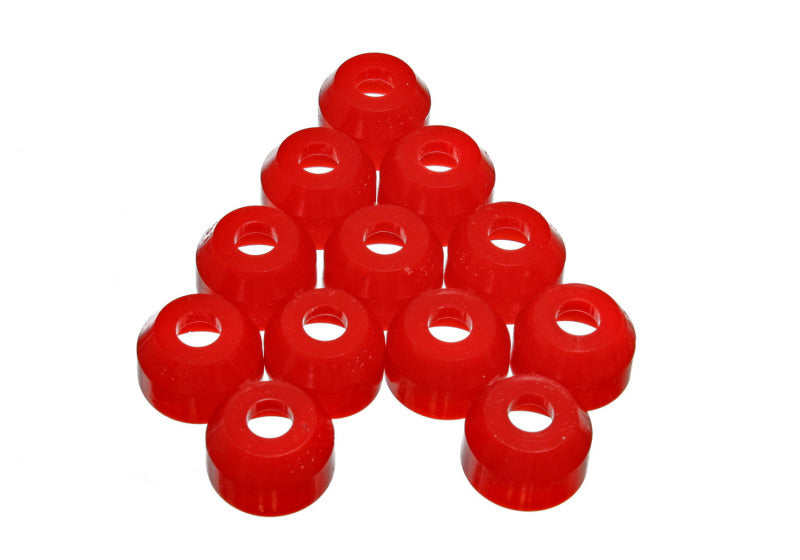ES Dust Boots - Red - Energy Suspension Tie Rod End Boot O.E.-Box Of 12 - Red