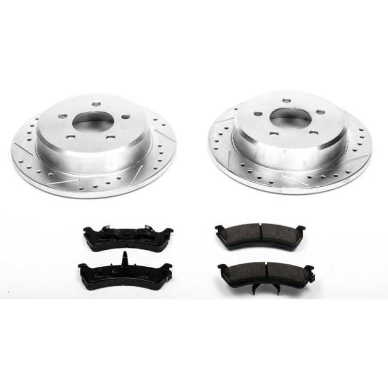 PSB Z23 Evolution Kit - Power Stop 95-01 Ford Explorer Rear Z23 Evolution Sport Brake Kit