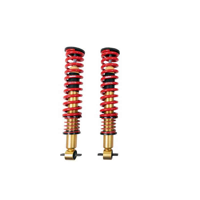 BT Lift Kit w Shocks - Belltech 2021+ Ford Bronco EX Sasquatch  0-4in Lift Kit w/ Trail Perf Coilovers