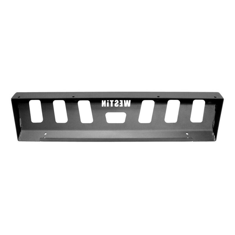 WES Skid Plates - Westin 18-19 Jeep Wrangler JL Front Bumper Skid Plate - Textured Black