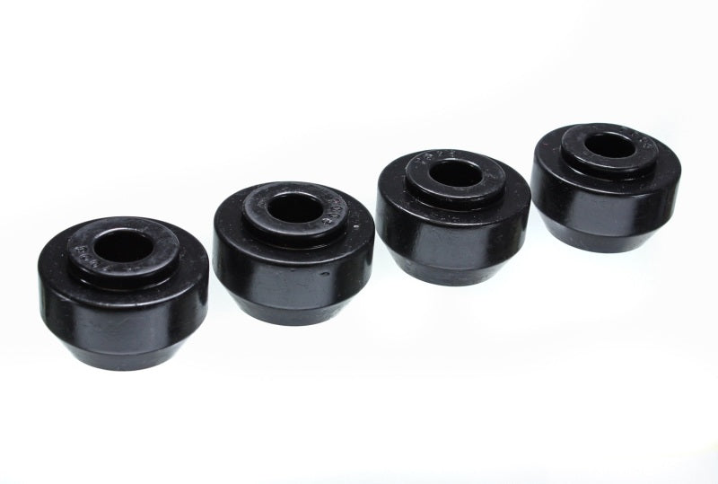 ES Strut Bushings - Black - Energy Suspension 64-66 Ford Mustang Black Front Strut Rod Bushing Set
