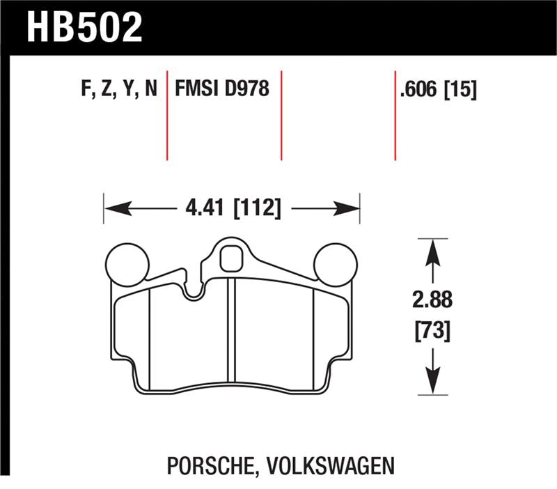 HAWK LTS Brake Pads - Hawk LTS Street Brake Pads
