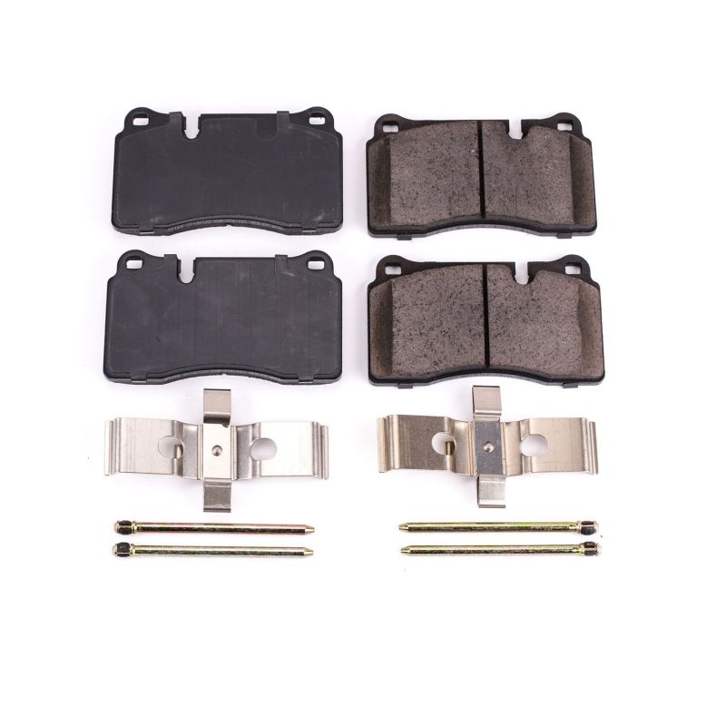 PSB Z17 Evolution Brake Pads - Power Stop 07-12 Volkswagen Touareg Front or Rear Z17 Evolution Ceramic Brake Pads w/Hardware