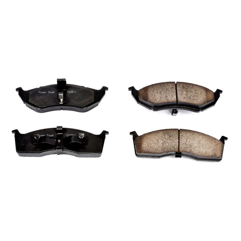 PSB Z16 Evolution Brake Pads - Power Stop 93-97 Chrysler Concorde Front Z16 Evolution Ceramic Brake Pads