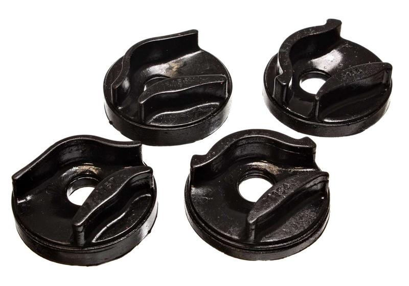 ES Motor Mounts - Black - Energy Suspension 00-01 Nissan Sentra/200SX Black Motor Mount Insert Set (w/ 2.0L engine manual tra