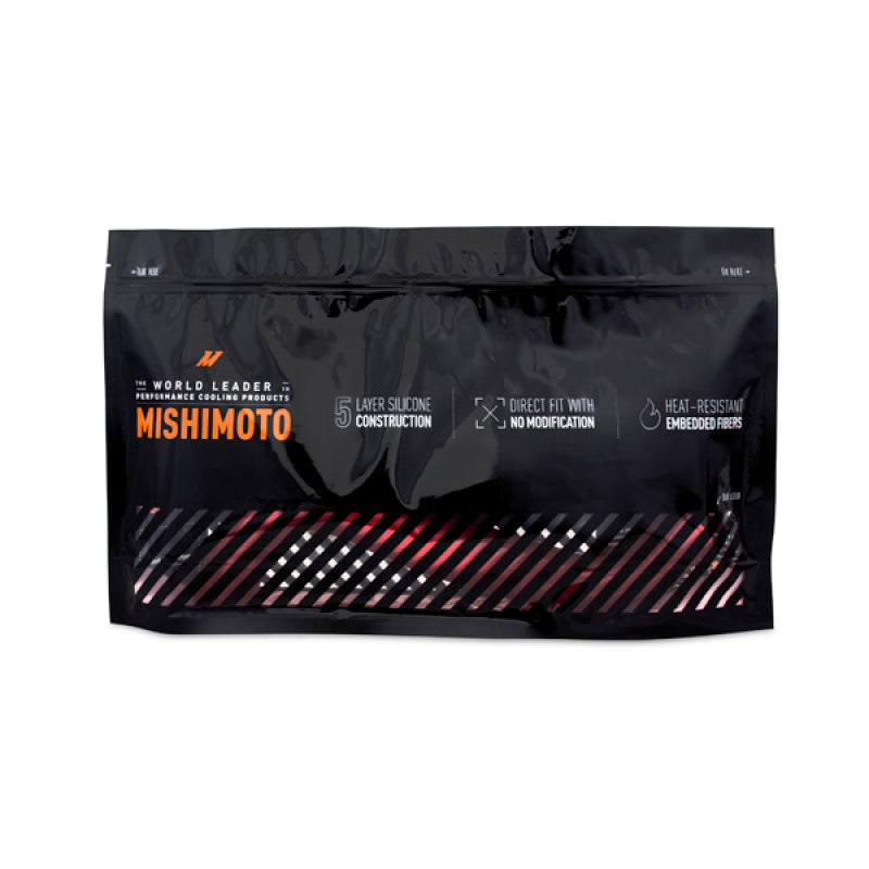 MM Silicone Hose - Air Box - Mishimoto 2015 Subaru WRX Black Silicone Engine Air Box Hose Kit