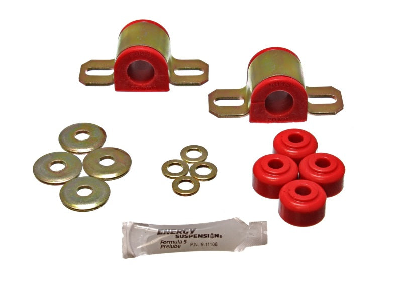 ES Sway Bar Bushings - Red - Energy Suspension 90-94 Mitsubishi Eclipse AWD Red 20mm Rear Sway Bar Bushings (Sway bar end link bu