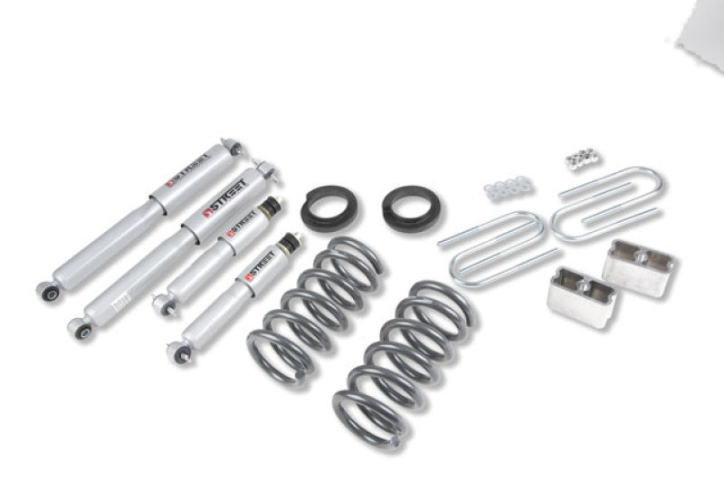 BT Lower Kit w SP Shocks - Belltech LOWERING KIT WITH SP SHOCKS