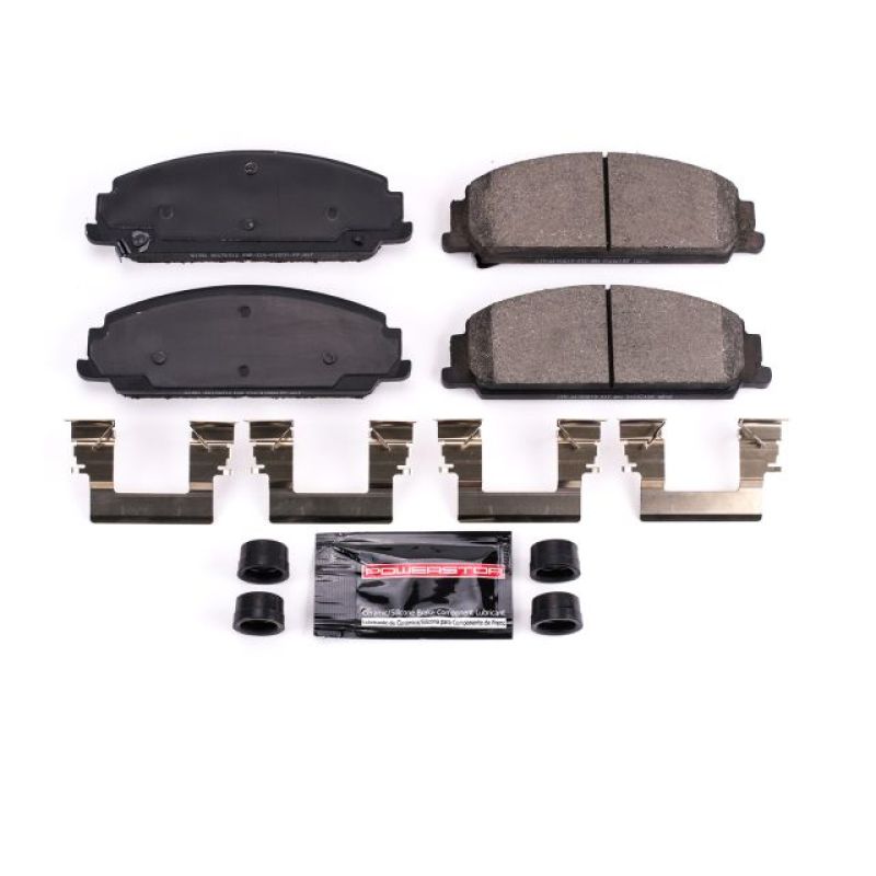 PSB Z23 Evolution Brake Pads - Power Stop 08-09 Pontiac G8 Front Z23 Evolution Sport Brake Pads w/Hardware
