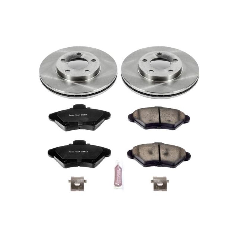 PSB Autospecialty Kit - Power Stop 94-98 Ford Mustang Front Autospecialty Brake Kit