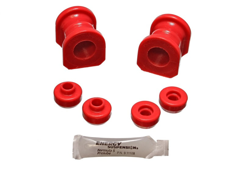 ES Sway Bar Bushings - Red - Energy Suspension 89-94 Nissan 240SX (S13) Red 25mm Front Sway Bar Bushing Set