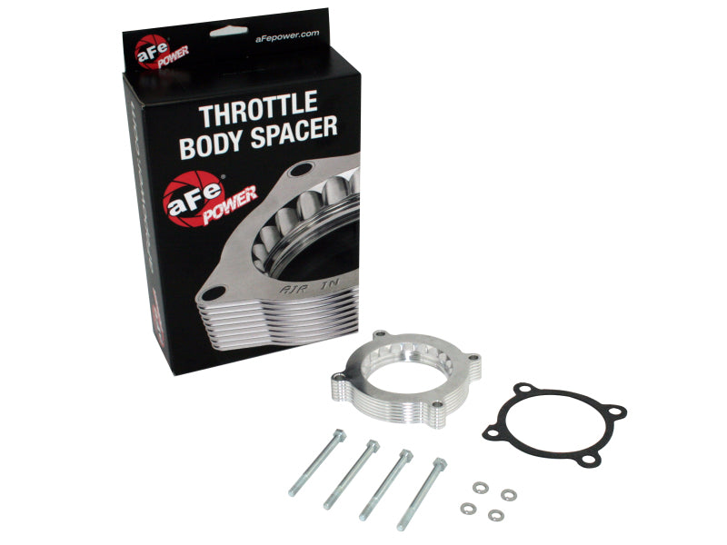 AFE Silver Bullet TBS CARB Approved - aFe Silver Bullet Throttle Body Spacers TBS Ford F-150/Mustang GT 2011-12 V8-5.0L