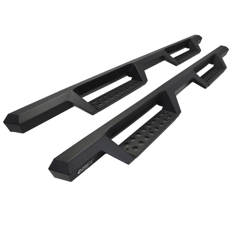 WES Nerf Bars - HDX Drop - Westin/HDX 07-18 Toyota Tundra CrewMax Drop Nerf Step Bars - Textured Black