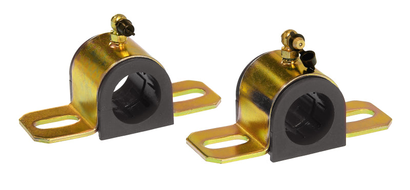 PRO Sway/End Link Bush - Blk - Prothane Universal 90 Deg Greasable Sway Bar Bushings - 30MM - Type B Bracket - Black