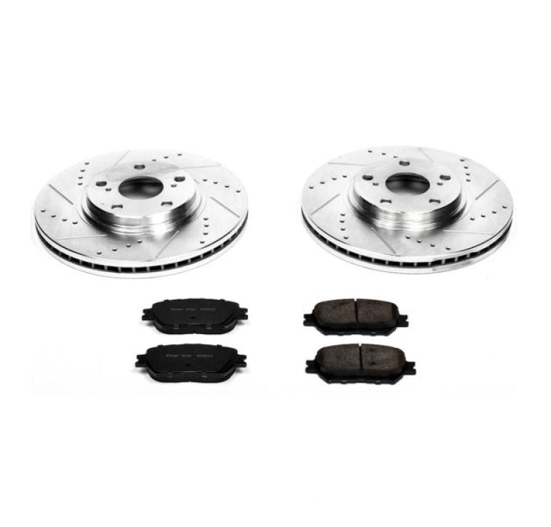 PSB Z23 Evolution Kit - Power Stop 02-04 Toyota Camry Front Z23 Evolution Sport Brake Kit