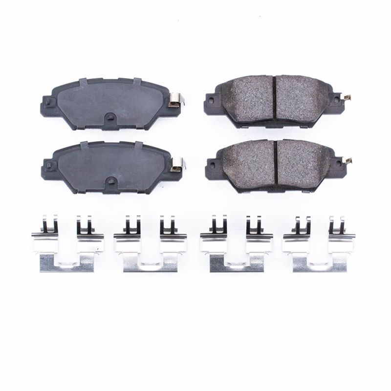 PSB Z17 Evolution Brake Pads - Power Stop 16-19 Mazda CX-5 Rear Z17 Evolution Ceramic Brake Pads w/Hardware