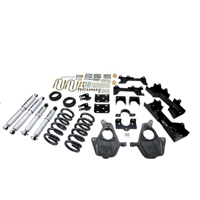 BT Lower Kit w SP Shocks - Belltech LOWERING KIT WITH SP SHOCKS