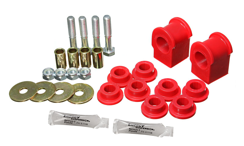 ES Sway Bar Bushings - Red - Energy Suspension 2005-07 Ford F-250/F-350 SD 2/4WD Rear Sway Bar Bushing Set - 1-1/8inch - Red