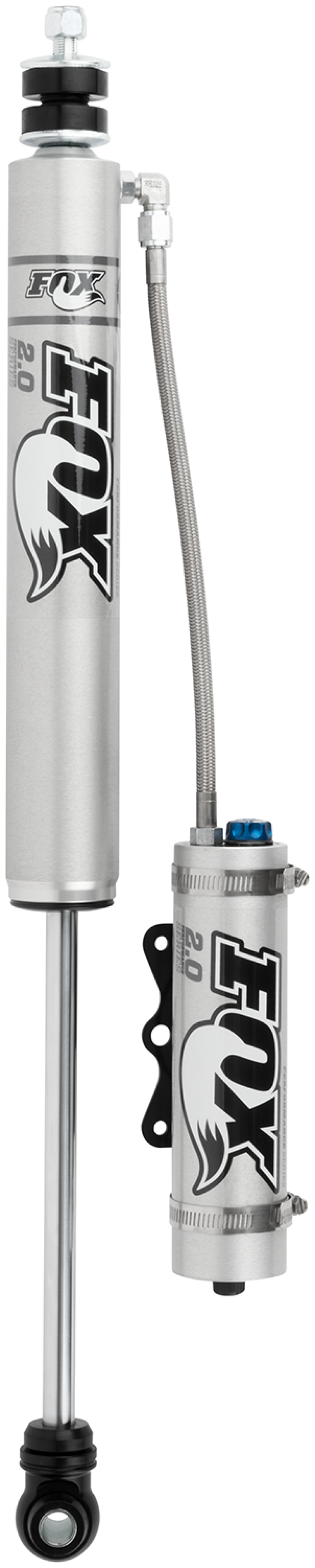 FOX 2.0 Perf Shock - Fox 05+ Ford SD 2.0 Perf Series 10.1in Smooth Body R/R Front Shock CD Adj. (Alum) / 4-5in Lift
