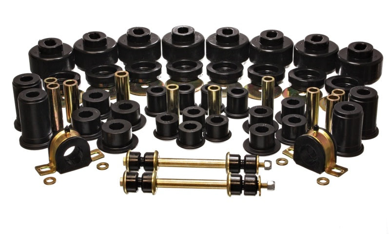 ES Hyper-Flex Sets - Black - Energy Suspension 99-06 Chevy C1500 New Body Style Silverado 2WD Black Hyper-flex Master Bushing Set