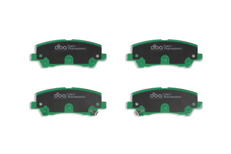 DBA SP Performance Brake Pads - DBA 15-19 Ford Mustang GT (w/Performance Package/380mm Front Rotor) SP Performance Rear Brake Pads