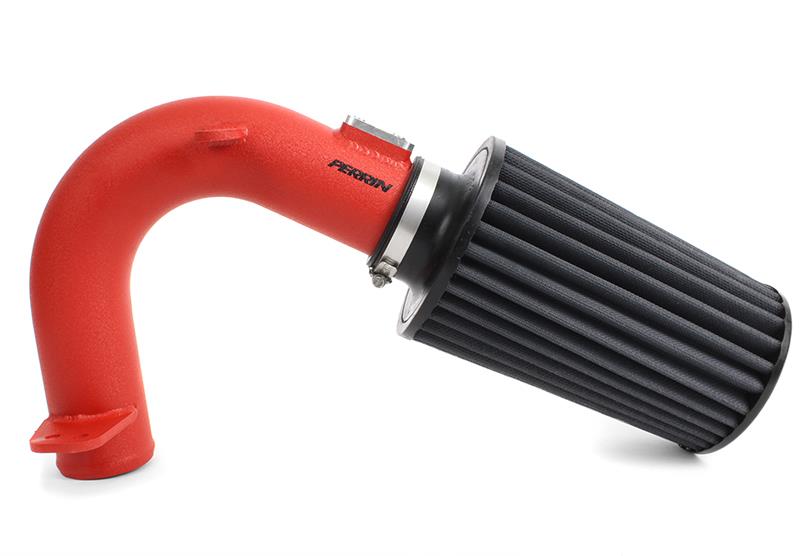 PA Cold Air Intake - PERRIN 15-21 Subaru WRX Cold-Air Intake w/Heatshield - Red