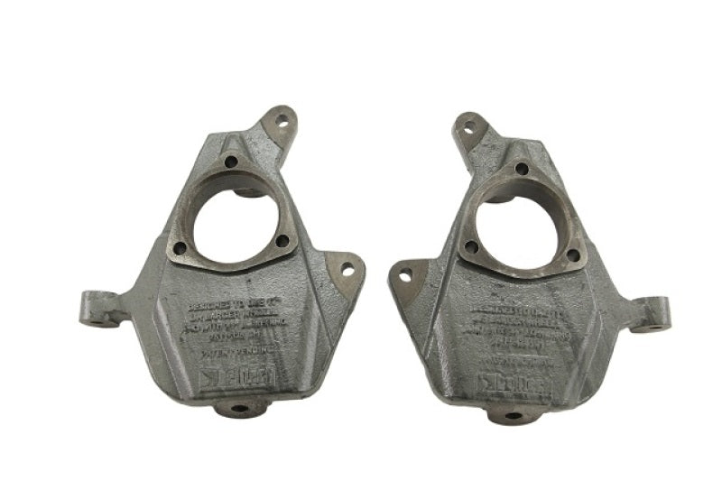 BT Drop Spindle Set - Belltech DROP SPINDLE SET Chevy/GMC 07-14 Silverado/Sierra 1/2Ton All Cab/07-12 Tahoe/Suburban 2WD