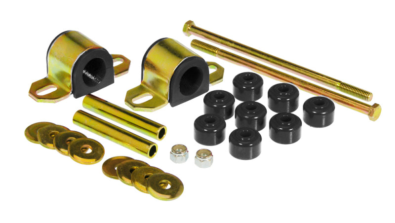 PRO Sway/End Link Bush - Blk - Prothane 87-96 Dodge Dakota 2wd Front 28mm Sway Bar & End Link Bushings - Black