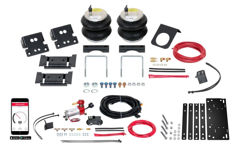 FIR Ride-Rite All-In-One Kits - Firestone 13-24 RAM 3500 4WD AIO Wireless Ride-Rite All-In-One Kit (W217602886)