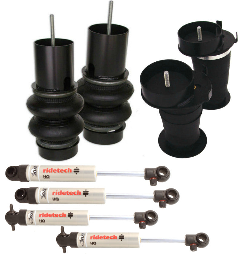 RID Suspension Kits - Front - Ridetech 65-70 Pontiac Fullsize Air Suspension System w/ HQ Shocks