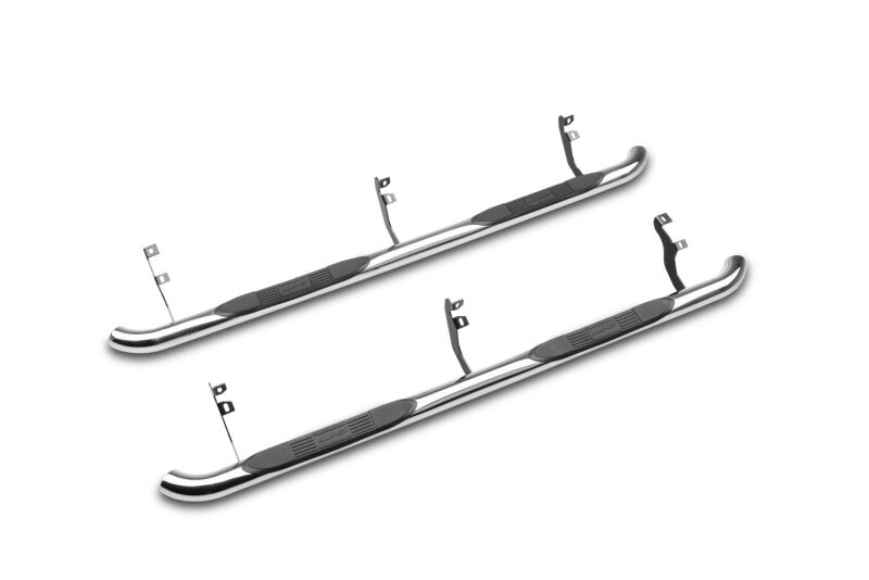 LND Nerf Bars - Polished - Lund 2019 Ford Ranger 3in. Round Bent SS Nerf Bars - Polished