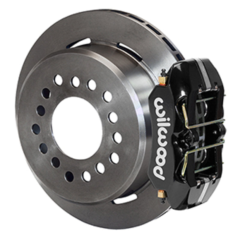 WIL Dynapro Brake Kit - Wilwood Dynapro Low-Profile Rear Parking Brake Kit 11in - 12 Bolt / 2.75-2.81in Offset Staggered