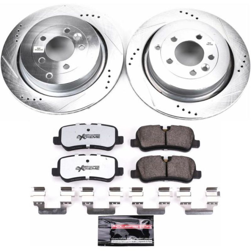 PSB Z36 Truck & Tow Kit - Power Stop 10-16 Land Rover LR4 Rear Z36 Truck & Tow Brake Kit
