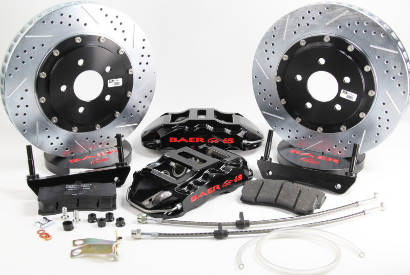 BAE Extreme Brake Kits - Baer Brakes 12-17 Chrysler 300 15in Extreme+ Front Brake Kit-Black-