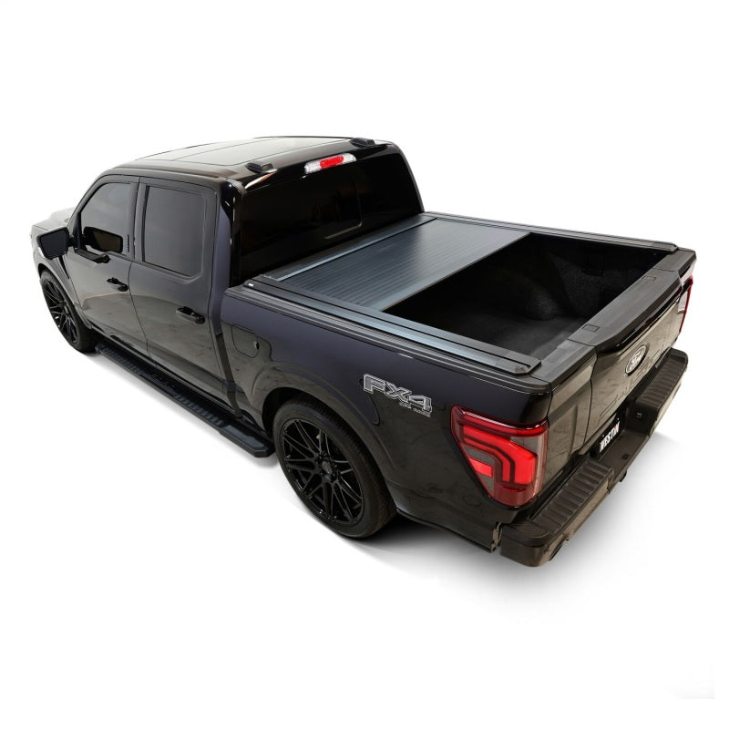 WES Electric Retractable Tonneau - Westin 15-25 Ford F-150 (Incl. 22-25 Lightning) 5.5ft Bed Electric Retractable Tonneau Cover - Black