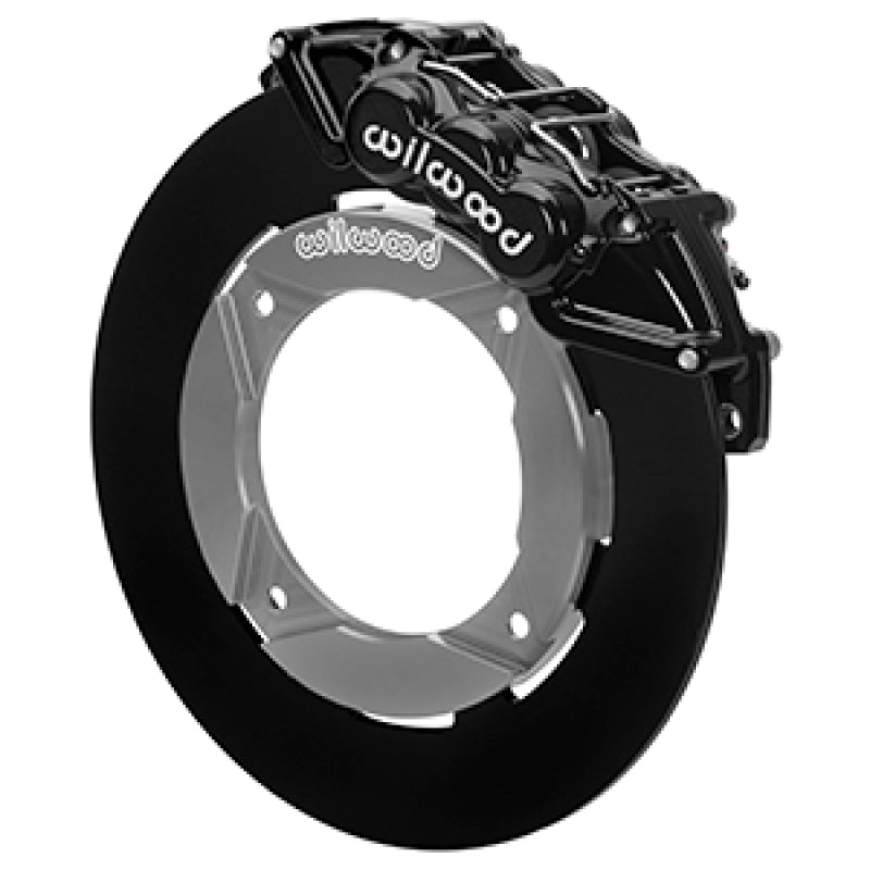 WIL UTV Big Brake Kits - Wilwood 2019 Polaris Turbo UTV6 Front Kit 11.25in - Black
