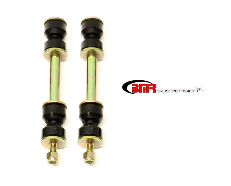 BMR End Links - BMR 70-81 2nd Gen F-Body 2.875in Front Sway Bar End Link Kit - Black