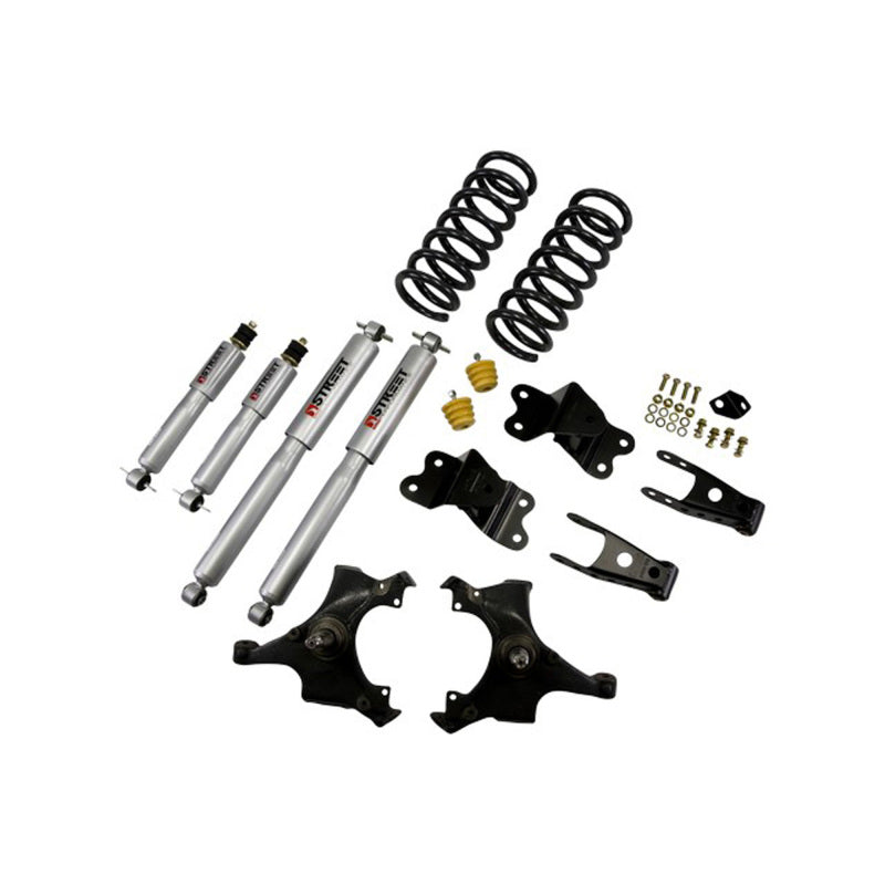 BT Lower Kit w SP Shocks - Belltech LOWERING KIT WITH SP SHOCKS
