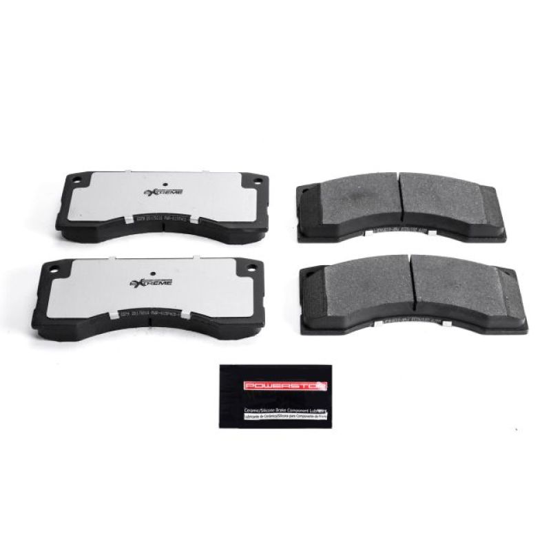 PSB Z36 Truck & Tow Brake Pads - Power Stop 88-90 Ford CF6000 Front Z36 Truck & Tow Brake Pads w/Hardware