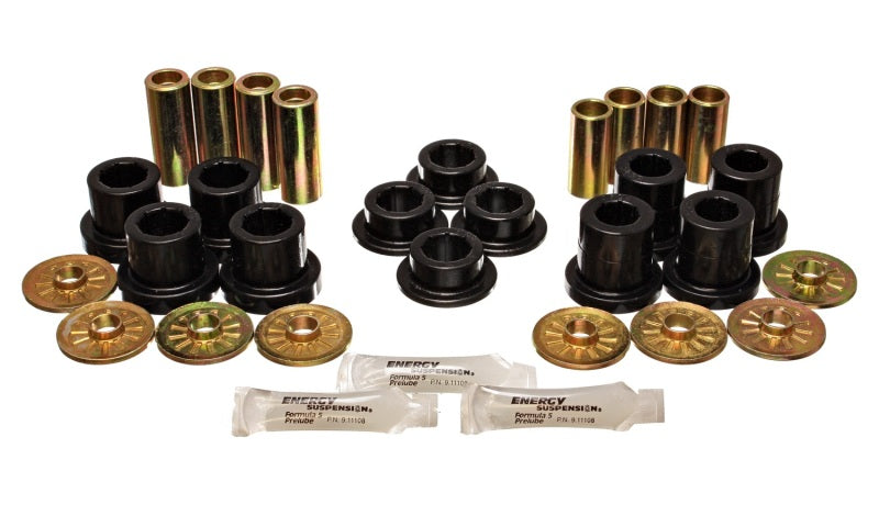 ES Cntrl Arm Bushings - Black - Energy Suspension 92-02 Dodge Viper Black Front Control Arm Bushing Set