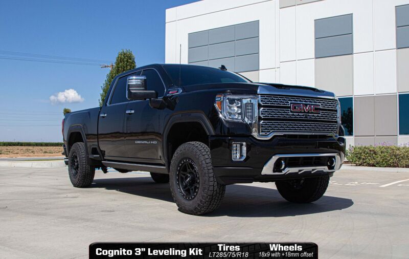 COG Leveling Kit - Elite - Cognito 20-24 Chevy/GMC Silv/Sierra 2500/3500 HD 2WD/4WD 3in Elite Leveling Kit w/ Elka 2.5 RR