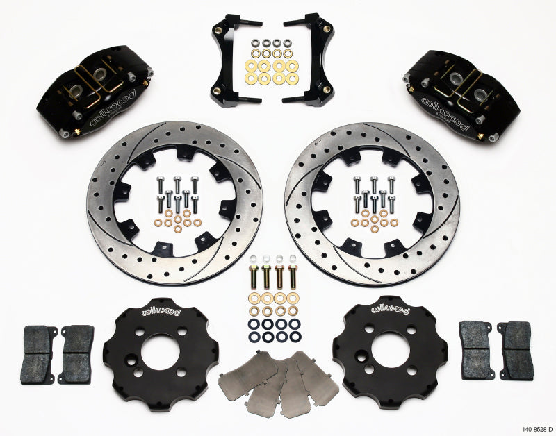 WIL Dynapro Brake Kit - Wilwood Dynapro Radial Front Kit 12.19in Drilled Mini Cooper