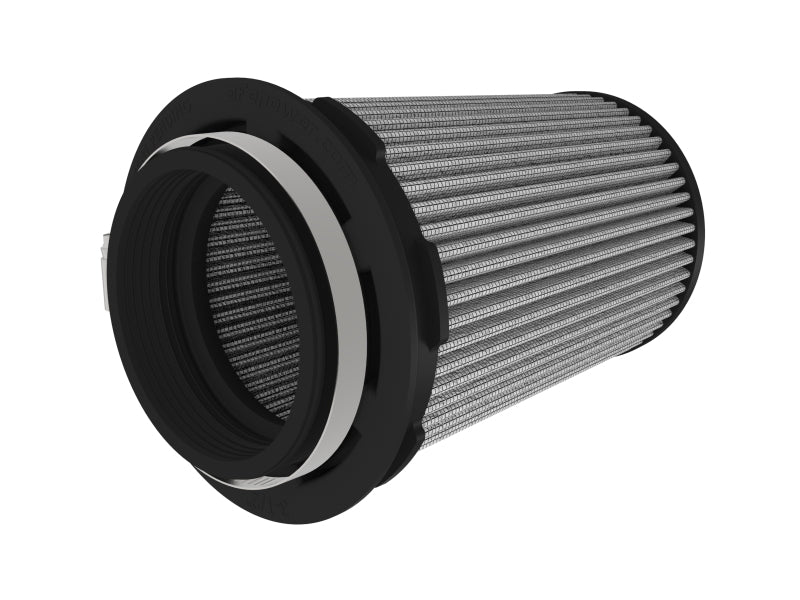 AFE Universal Pro Dry S Filter - aFe MagnumFLOW Pro DRY S Universal Air Filter 3.5in. F / 5in. B mtm2 / 4.5in. inv T / 7.5in. H