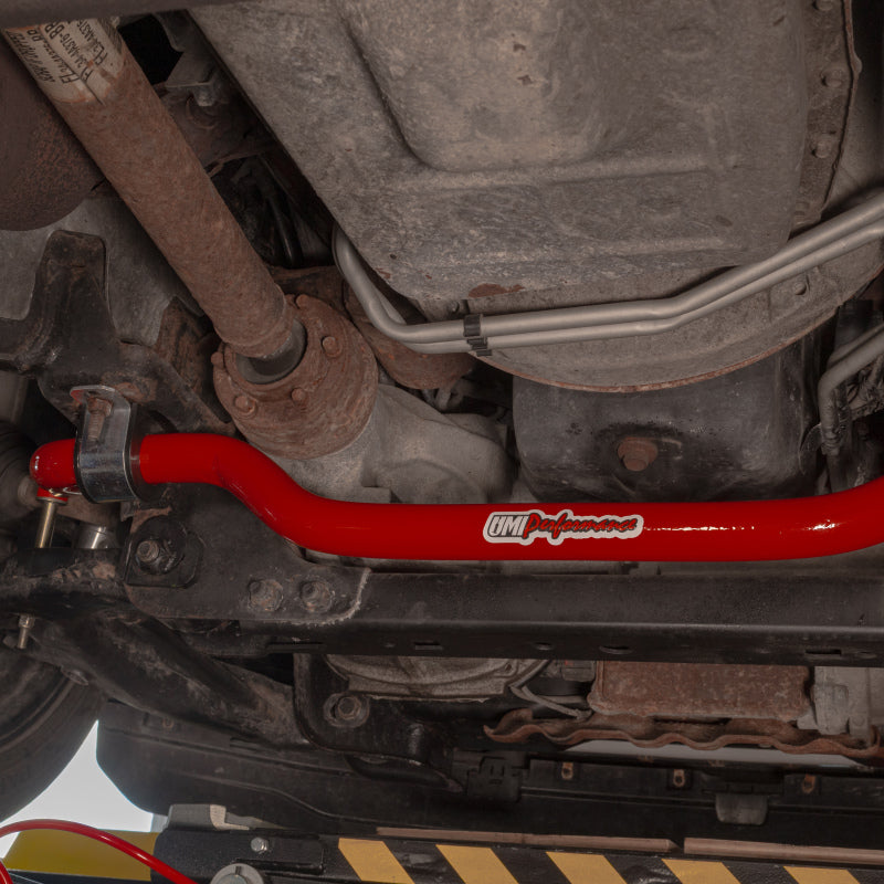 UMI Sway Bars - UMI Performance 15-20 Ford F-150 1 1/2in Solid Front Sway Bar - Black