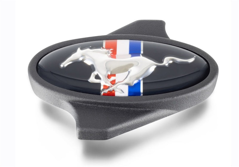 FR Air Cleaners - Ford Racing Black Finish Mustang Logo Air Cleaner Nut