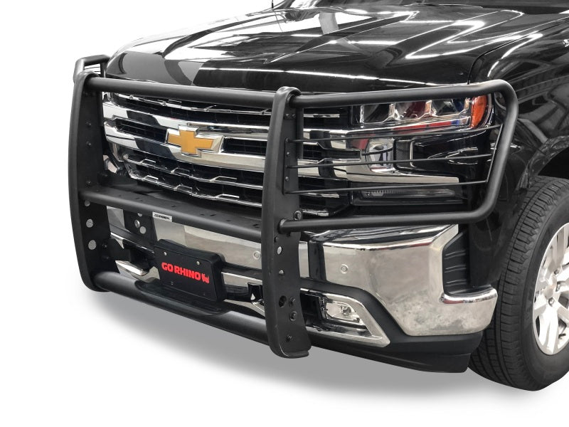 GOR Step Guard - 3000 -Tex Blk - Go Rhino 19-20 Chevrolet Silverado 1500 3000 Extreme Series StepGuard - Textured Black